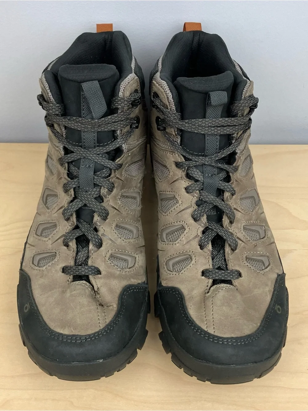 Oboz Men’s Size 10.5 Sawtooth X Mid Waterproof Brown Leather Hiking Boots